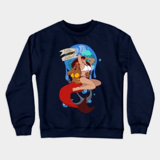 Hello Sailor! Ladies SFW Crewneck Sweatshirt